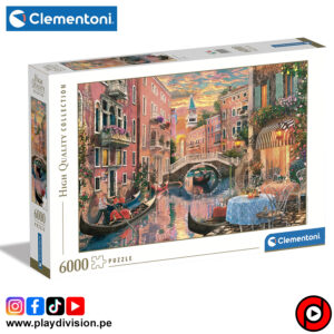 Atardecer en Venecia - Rompecabezas de 6000 piezas