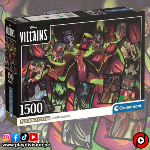 Disney Villanos - Rompecabezas de 1500 piezas