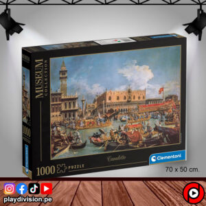 Regreso del Bucintoro al muelle el día de la Ascensión - Rompecabezas de 1000 pzs.