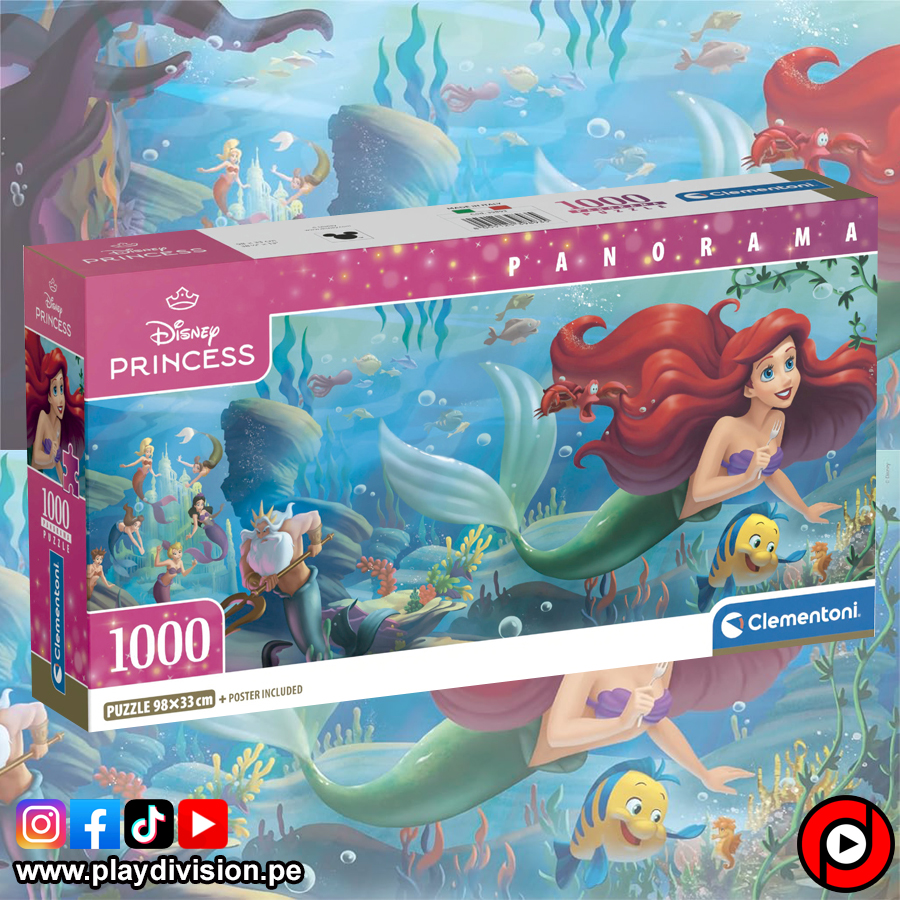 La Sirenita - Rompecabezas de 1000 piezas