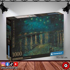 Noche Estrellada Sobre el Rodano - Rompecabezas de 1000 pzs.