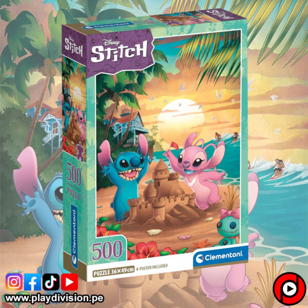 Stitch – Rompecabezas de 500 piezas – Play División