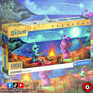 Stitch - Rompecabezas Panorámico de 1000 piezas