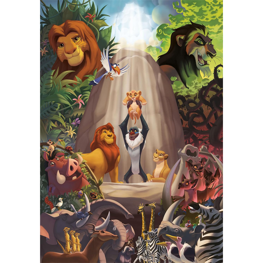El Rey León - Rompecabezas de 1000 piezas - Imagen 2
