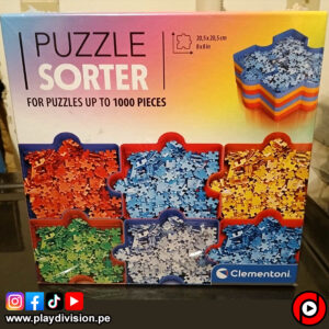 Puzzle Sorter Multicolor – Clasificador de Piezas de Rompecabezas