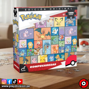Pokémon Edición Original - Rompecabezas de 1000 Piezas