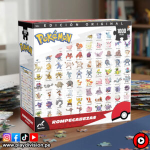 Pokémon Edición Original (151 Pokémon) - Rompecabezas de 1000 Piezas