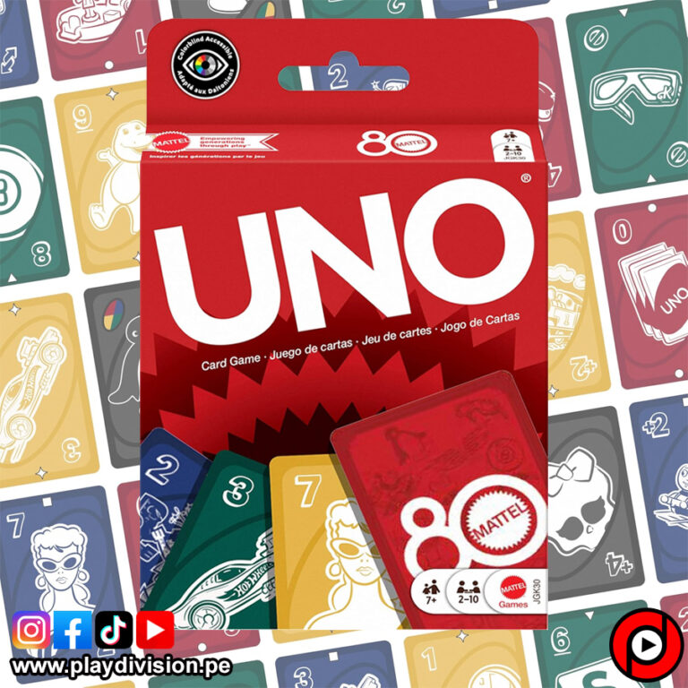 Uno Rio UNO – 80 Aniversario Mattel – Play División