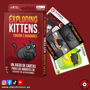 Exploding Kittens - Edición 2 Jugadores