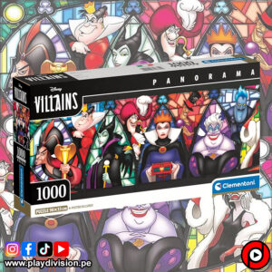 Disney Villanos – Rompecabezas Panorámico de 1000 piezas