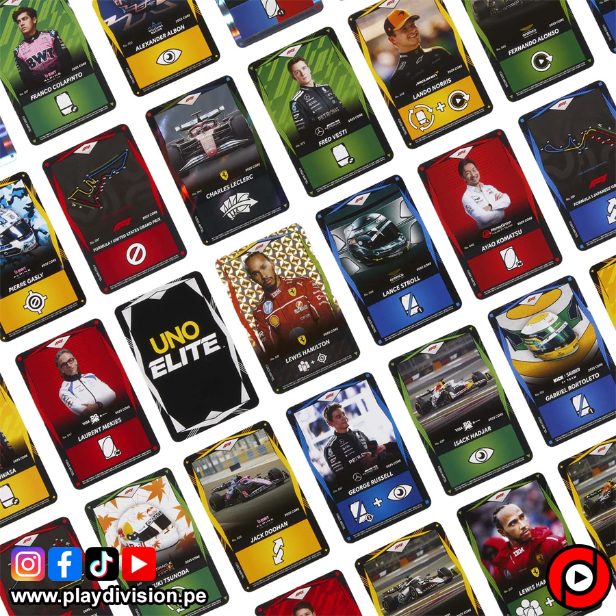 UNO - Elite Formula 1 2025 Core Edition - Imagen 4