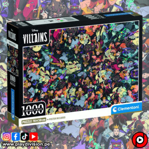 Disney Villanos - Rompecabezas Imposible de 1000 piezas