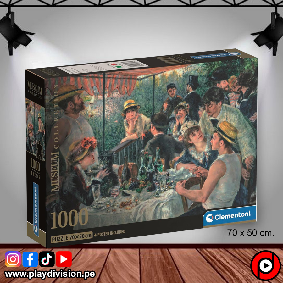 El Almuerzo de los remeros – Renoir – Rompecabezas de 1000 piezas