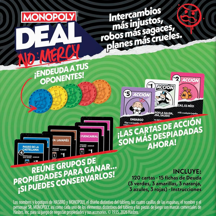 Monopoly Deal - No Mercy - Imagen 5