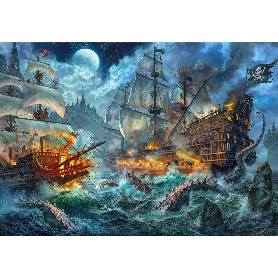 Batalla de Piratas - Rompecabezas de 6000 piezas - Imagen 2