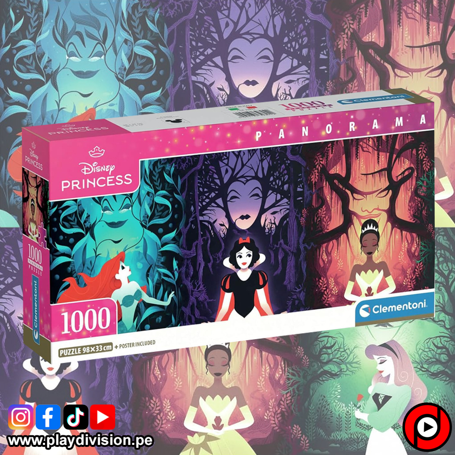 Disney Princesas y Villanas – Rompecabezas de 1000 piezas