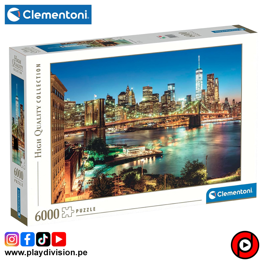 Luces de Puente Brooklyn – Rompecabezas de 6000 piezas